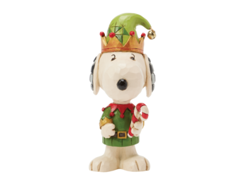 Mini Figurine: Snoopy - Christmas Elf