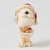Mini Figurine: Snoopy - Santa