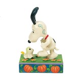 Figurine: Snoopy & Woodstock - A Spooky Encounter