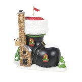 Figurine: Santa's Boot Shop - North Pole Village