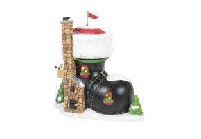 Figurine: Santa's Boot Shop - North Pole Village