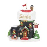Figurine: Santa's Boot Shop - North Pole Village