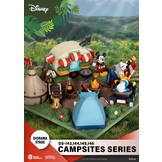 PVC Diorama: Goofy & Donald Duck - D-Stage Campsite Series