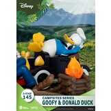 PVC Diorama: Goofy & Donald Duck - D-Stage Campsite Series