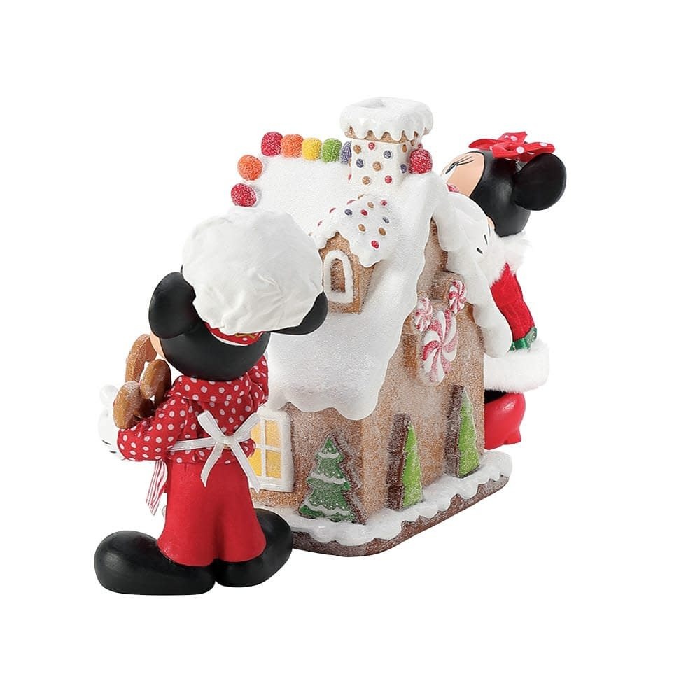 Figurine: Mickey and Minnie's - Gingerbread House
