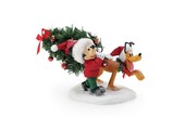 Figurine: Mickey's Perfect Tree  - (Mickey & Minnie Christmas Tree)