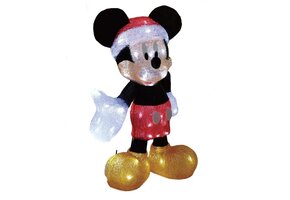 Figurine:  Mickey Mouse - Christmas Large Lit