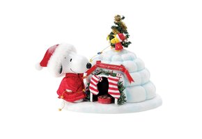 Figurine: Snoopy's - Puffer Iglo,  Peanuts van Mogelijke Dromen