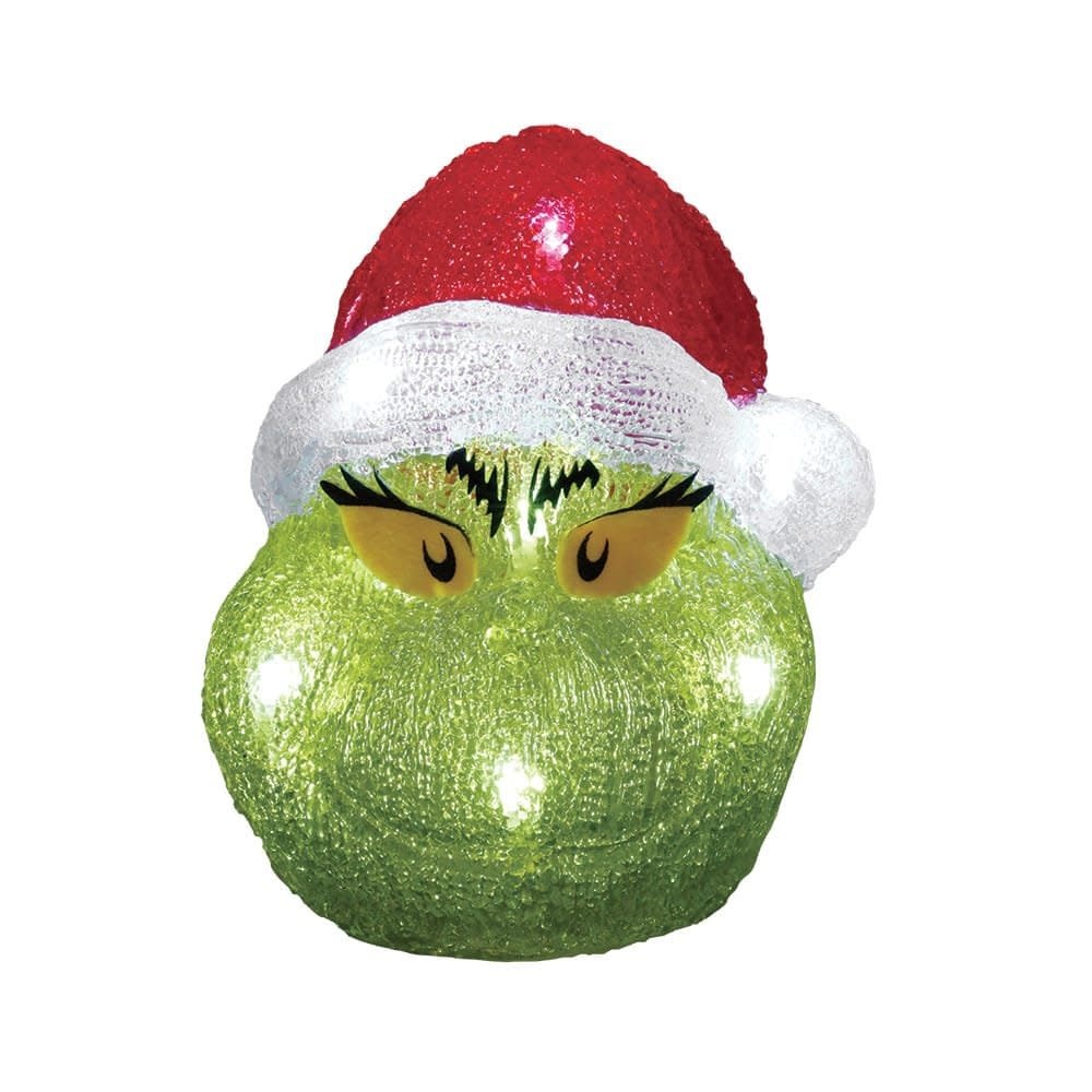 Figurine: Grinch - Head Lit Figurine