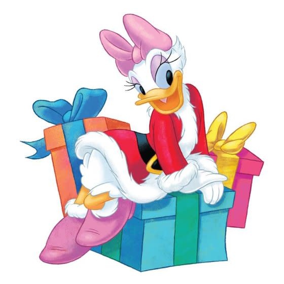 Figurine: Daisy Duck - Christmas 85th Anniversary