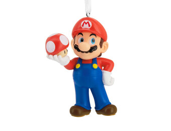 Kerstornament: Mario - Fire Ball