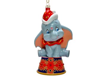 Glas kerstornament: Dumbo