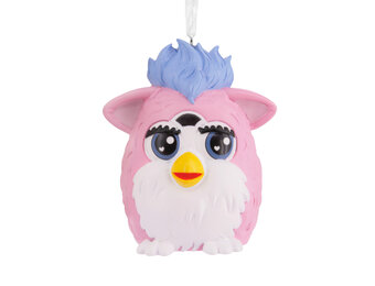 Kerstornament:  Retro Pink Furby