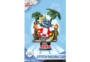 Figurine: Lilo & Stitch - Stitch Racing Car PVC Diorama