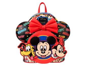 Backpack and Headband: Mickey and Friends