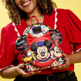 Backpack and Headband: Mickey and Friends
