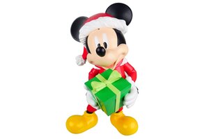 Figurine:  Mickey with present - Statue