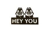 Metal door Sign: Chip & Dale - Hey You (LED)