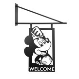 Metal Door Sign - Mickey Mouse - Swing (Welcome)