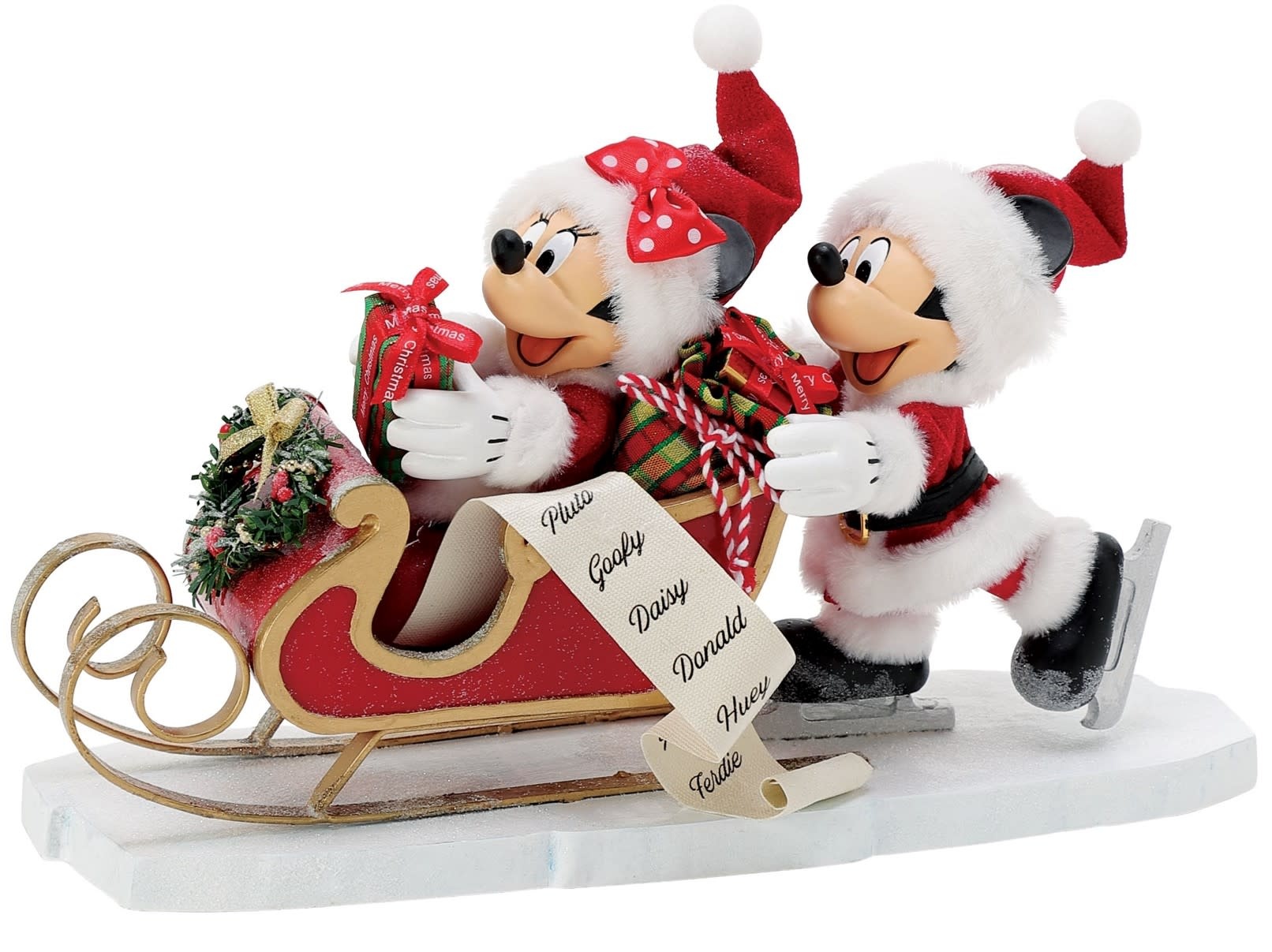 Figurine: Mickey & Minnie Mouse - on Ice