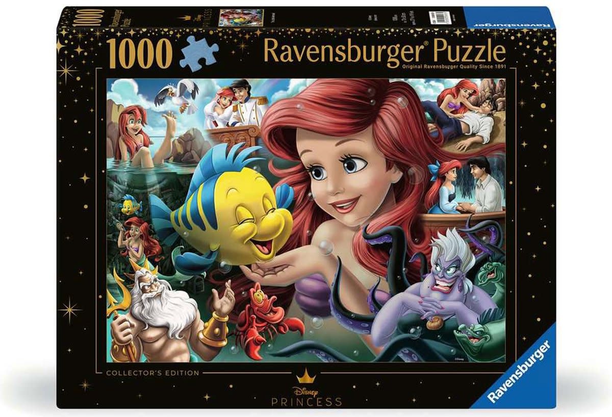 Ravensburger Puzzel 1000 stukjes: De kleine zeemeermin