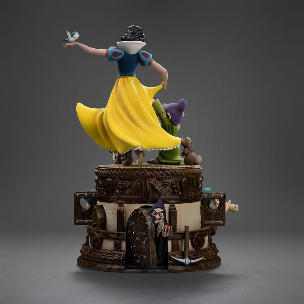 Figurine: Snowwhite and the Seven Dwarfs - Art Scale Statue 1/10 Snowwhite and Dopey Deluxe Edition