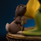 Figurine: Snowwhite and the Seven Dwarfs - Art Scale, Statue, 1/10, Snow White and Dopey, 21 cm