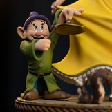 Figurine: Snowwhite and the Seven Dwarfs - Art Scale, Statue, 1/10, Snow White and Dopey, 21 cm