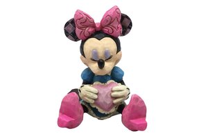 Mini Figurine: Minnie Mouse - with Heart