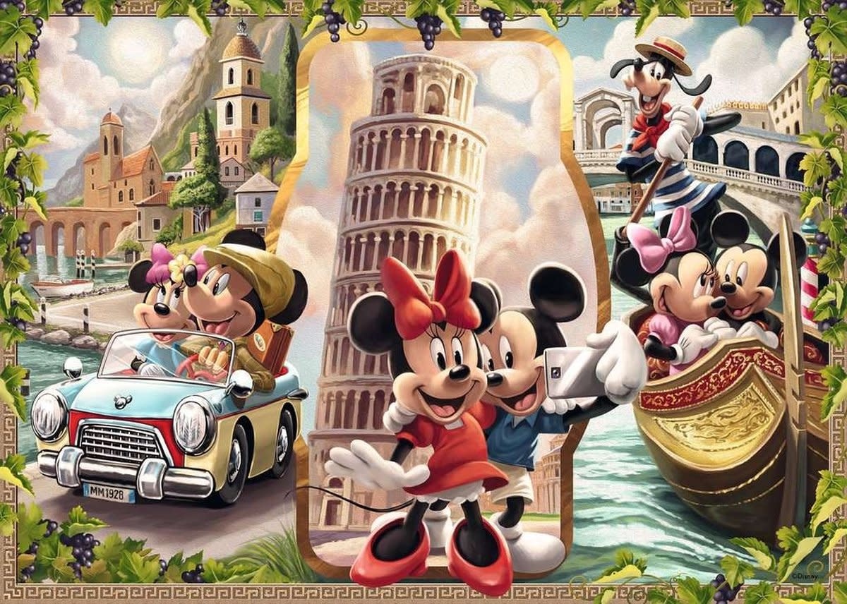 Puzzel: Mickey & Minnie Vacation