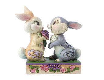 Figurine: Thumper & Blossom - Bunny Bouquet
