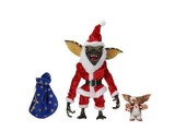 Figurine: Gremlins - Actiefiguur 2-Pack Santa Stripe & Gizmo 18 cm