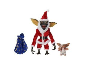 Figurine: Gremlins - Actiefiguur 2-Pack Santa Stripe & Gizmo 18 cm