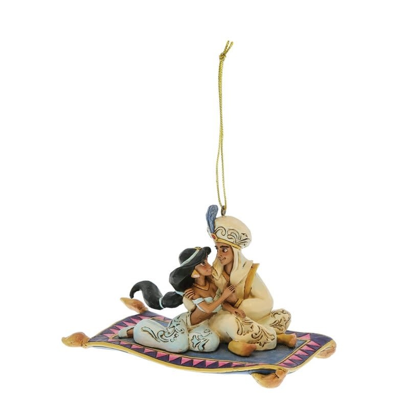 Ornament: Aladdin and Jasmine - Hanging Ornament