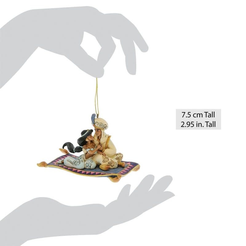 Ornament: Aladdin and Jasmine - Hanging Ornament