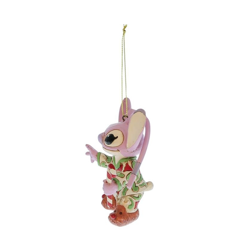 Ornament: Angel in Christmas PJs Hanging Ornament