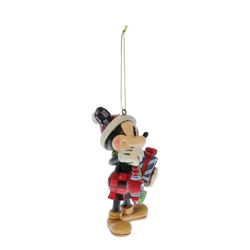 Ornament: Mickey Holding Gifts Hanging Ornament