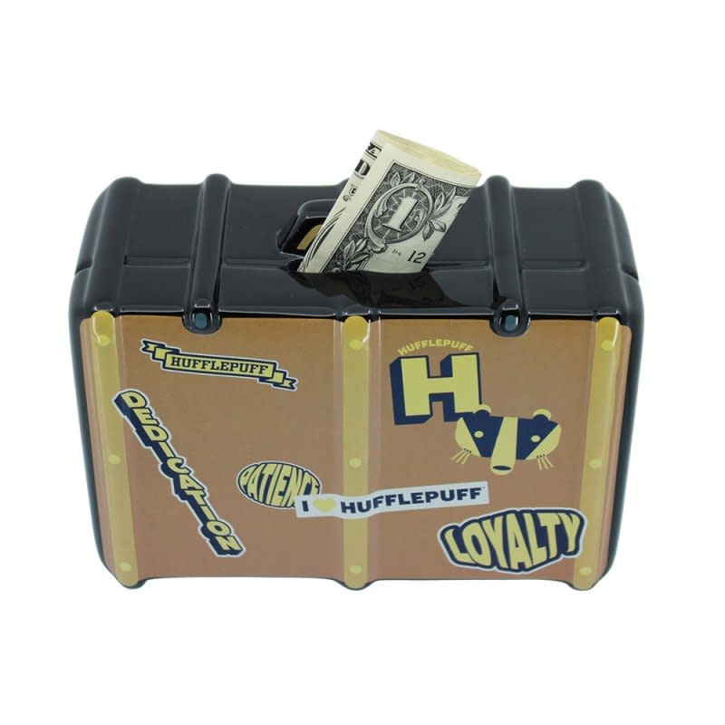 Spaarpot: Hufflepuff Suitcase Money Bank