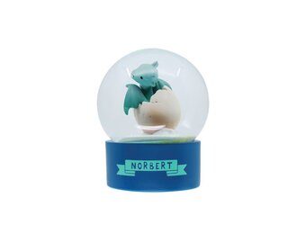 Mini Snowglobe: Norbert