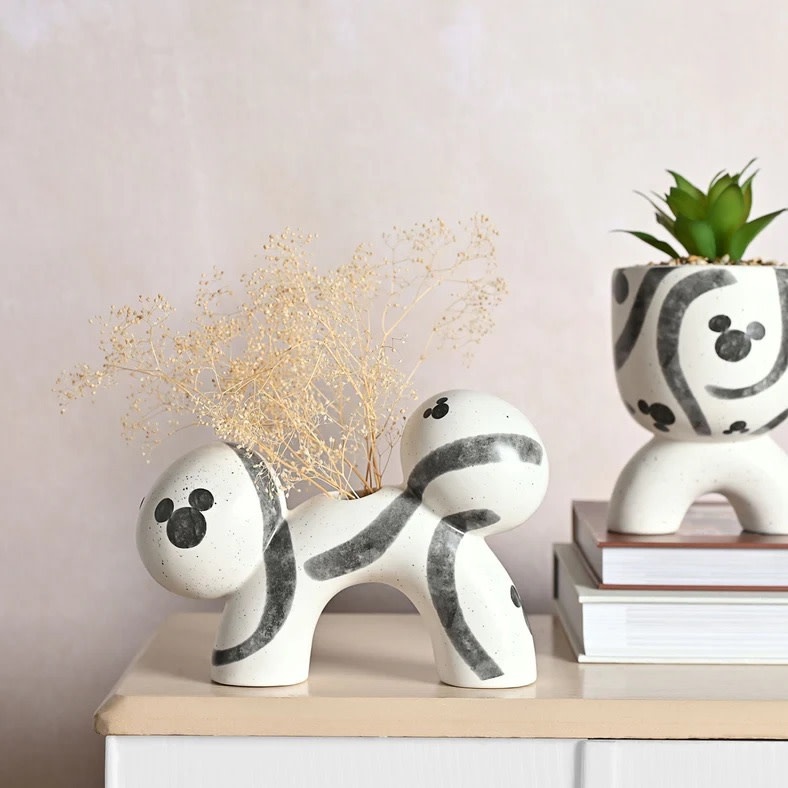 Vase: Mickey - Shaped - Arched