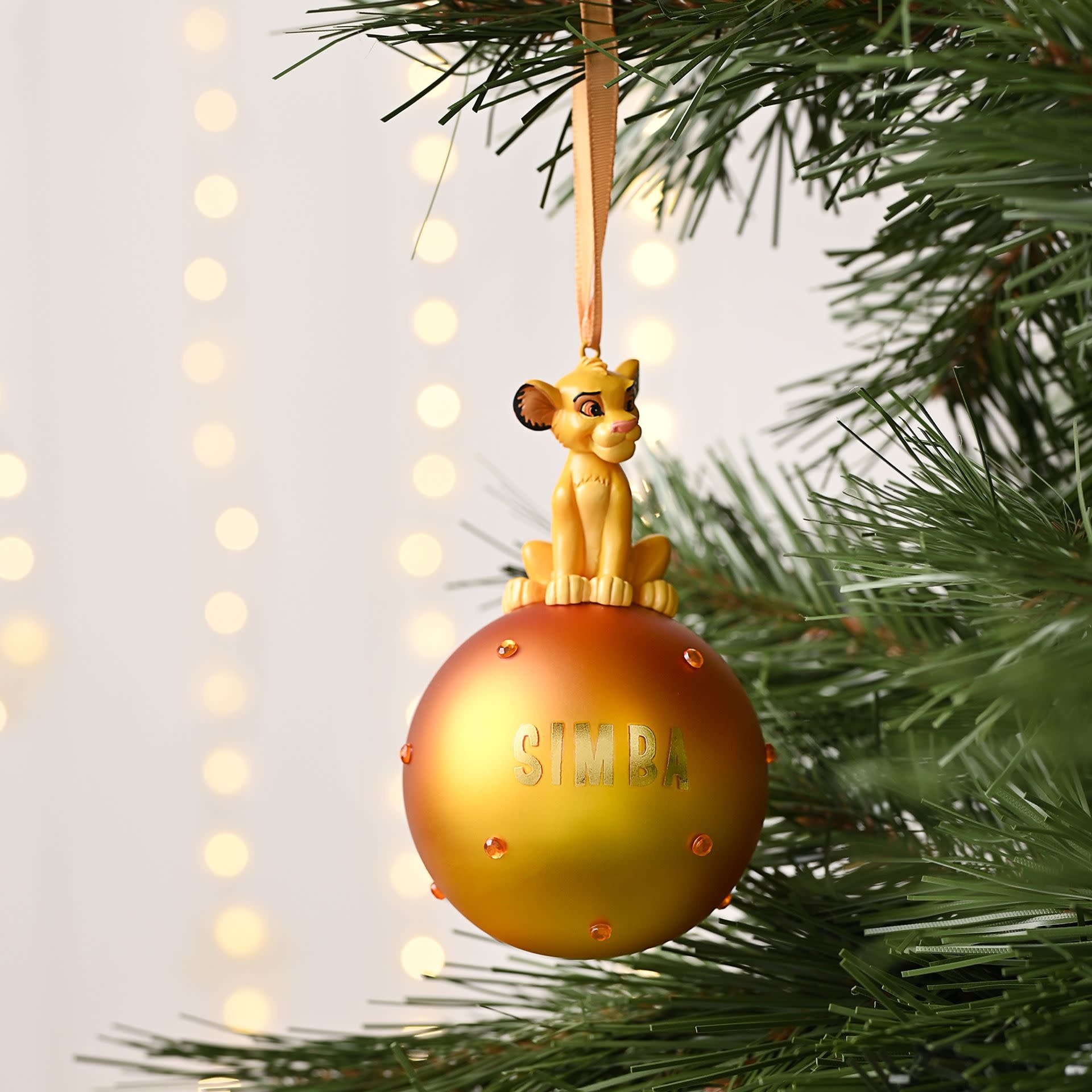 Kerstbal: Simba - Lion King