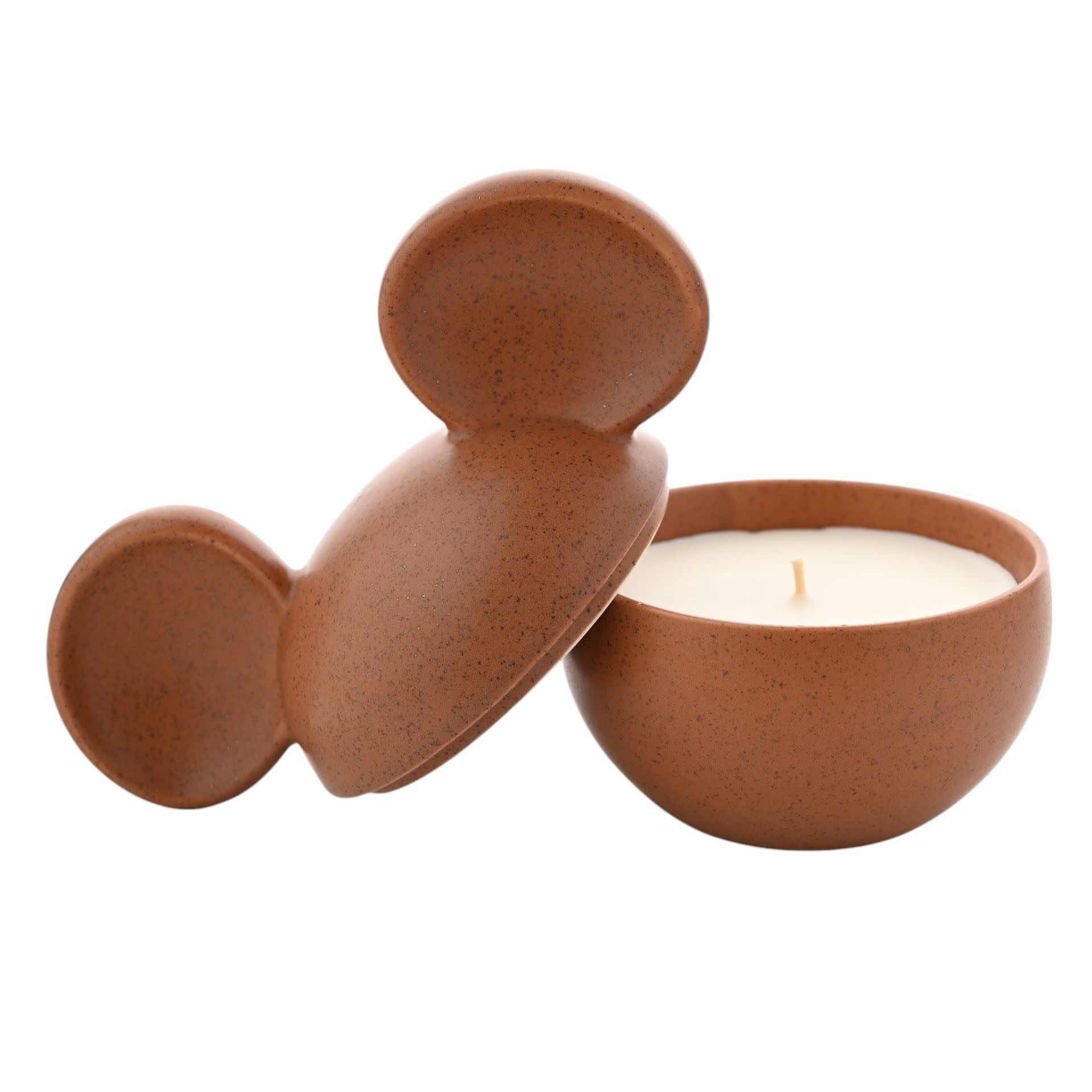 Geurkaars: Mickey - Keramische vaas - Terracotta