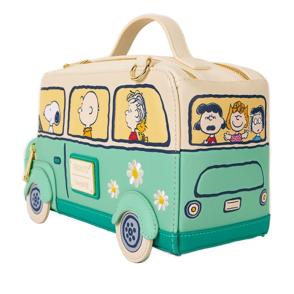 Crossbody Bag: Peanuts Snoopy - Road Trip Bus