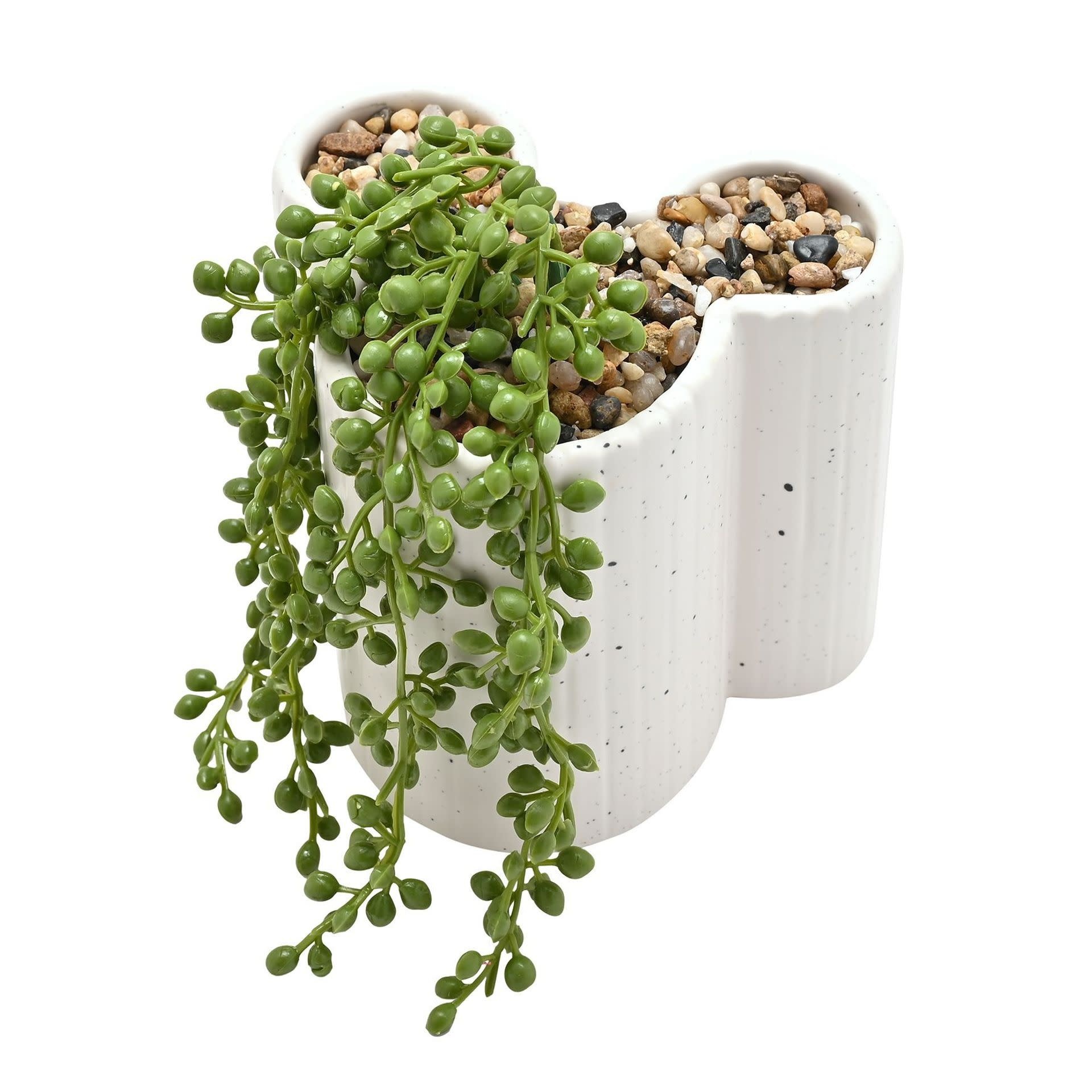 Plantenpot: Mickey - Shapes Planter with Faux Plant