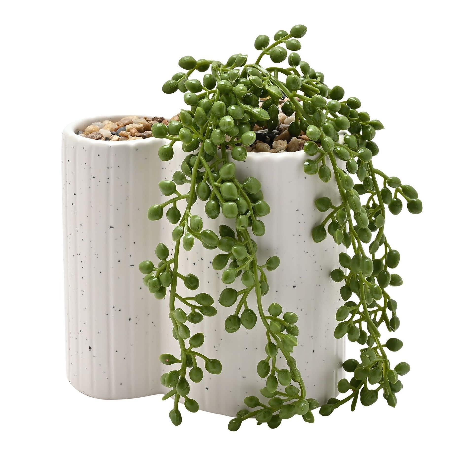 Plantenpot: Mickey - Shapes Planter with Faux Plant