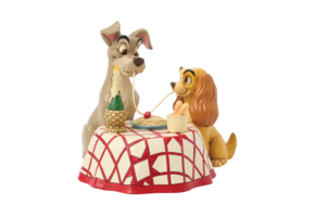Figurine: Lady & the Tramp - Dinner for Two Spaghetti