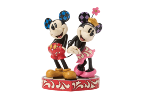 Figurine: Mickey & Minnie Mouse - Tails of True Love