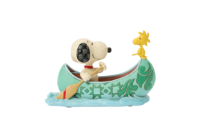 Figurine: Snoopy - Canoe
