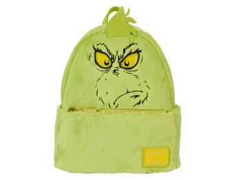 Rugzak:  Dr Seuss - Plush Grinch Light Up