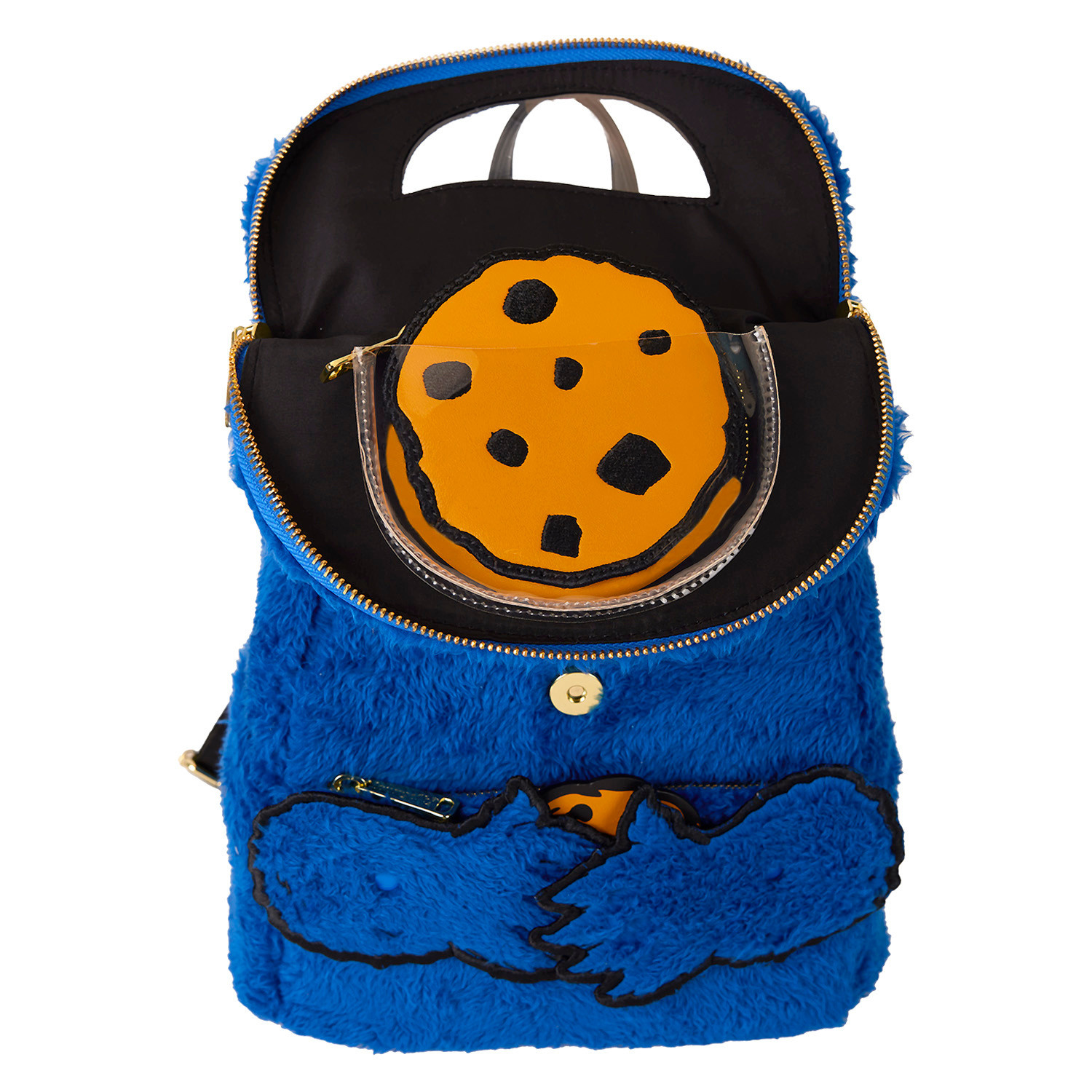 Rugzak: Backpack Sesame Street Cookie Monster Plush